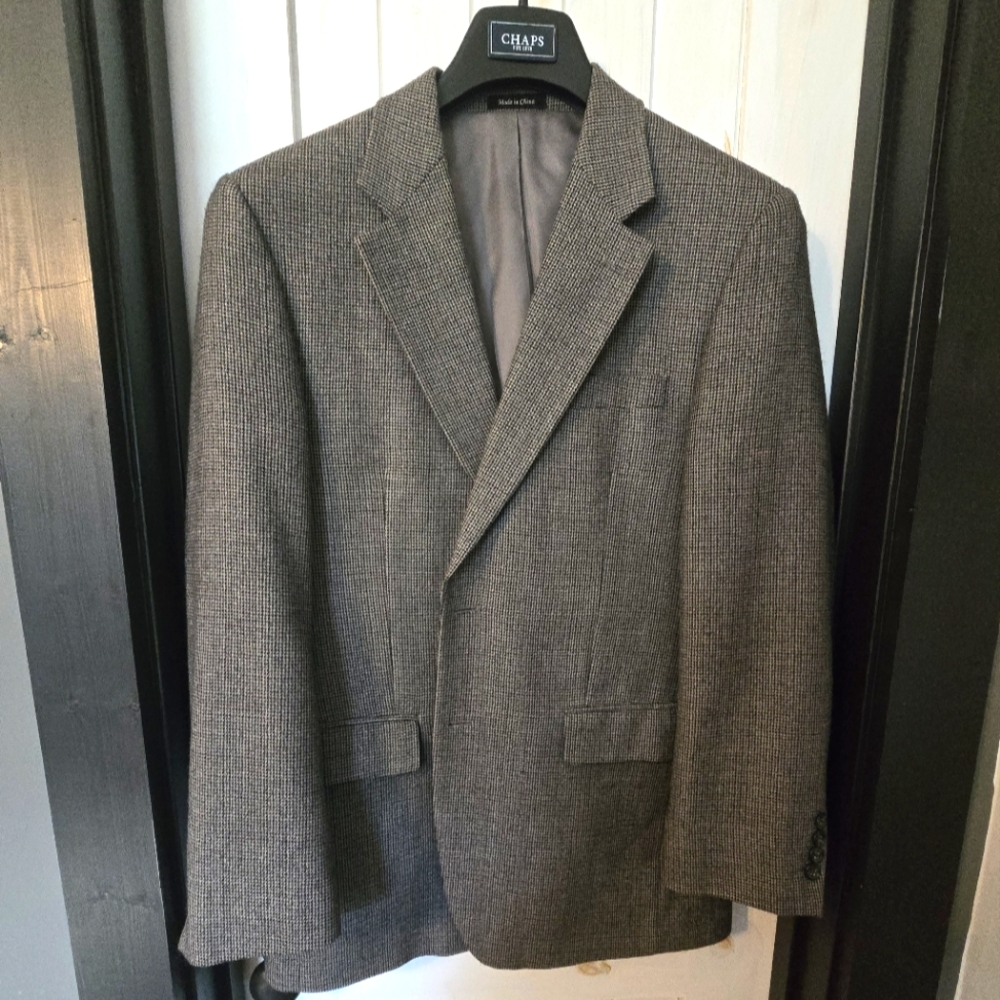 Chaps 100% Wool Mens Sport Coat 38R